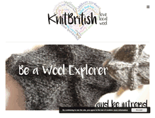 Tablet Screenshot of knitbritish.net